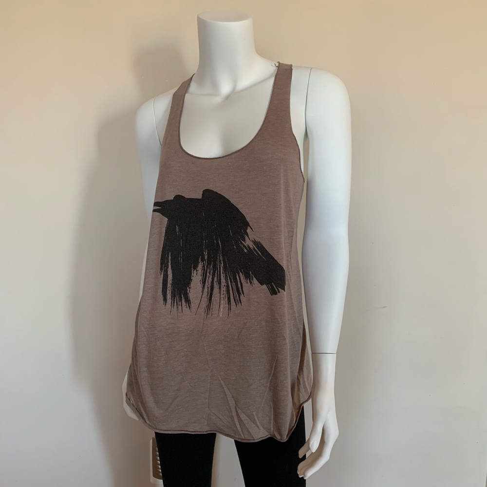 Raven Print BEAR DANCE Tank